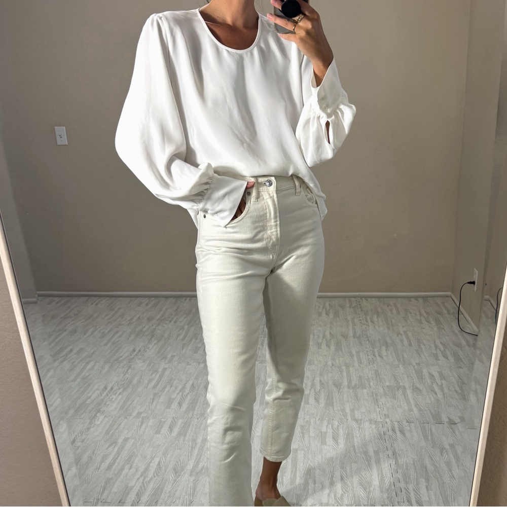 Babaton Aritzia Loose Fit Blouse